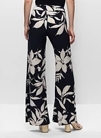 Joseph Ribkoff - Floral Wide leg Pants