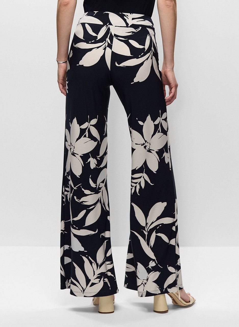 Joseph Ribkoff - Floral Wide leg Pants