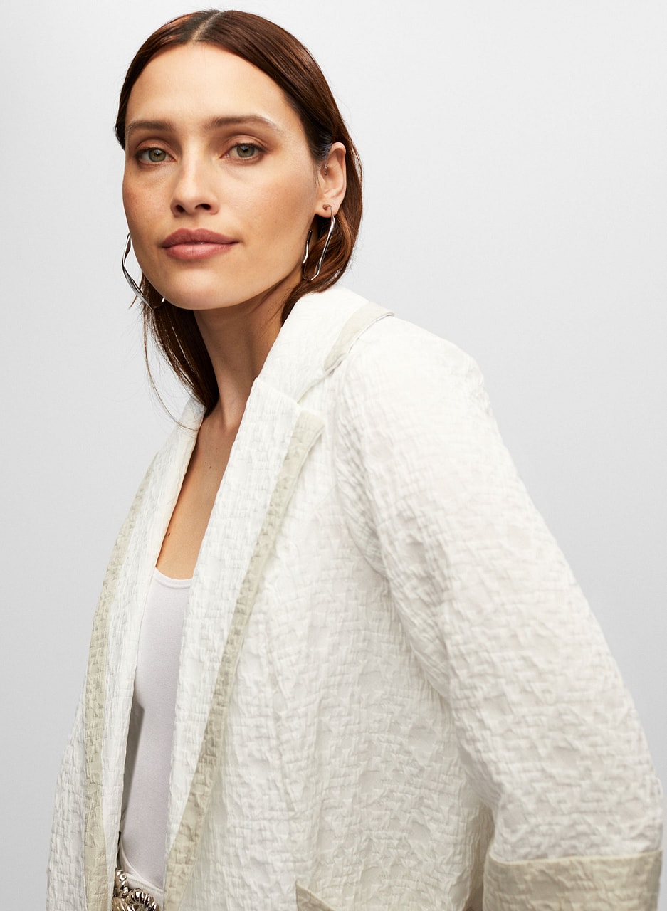 Joseph Ribkoff - Contrast Trim Jacket