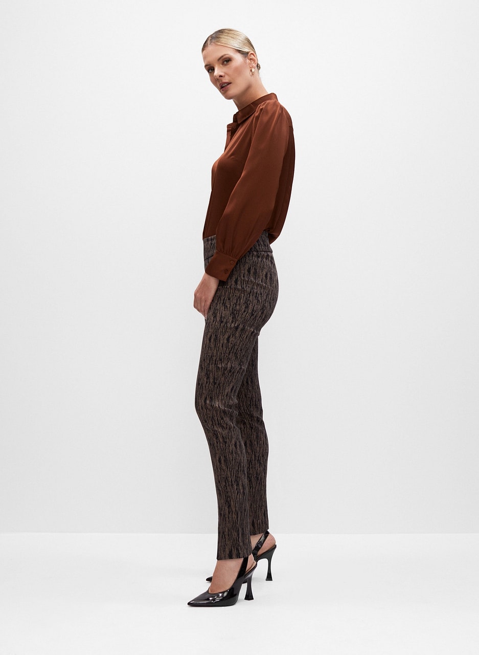 Joseph Ribkoff - Printed Slim Leg Pants