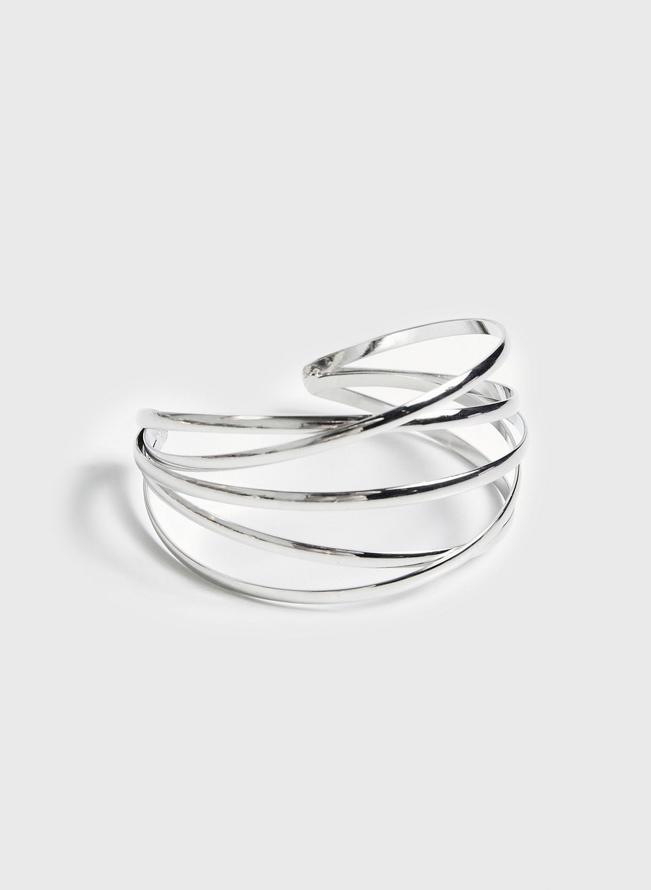 Crisscross Open Cuff Bracelet