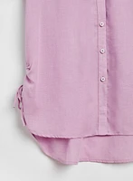 Shirred Tie Detail Tunic