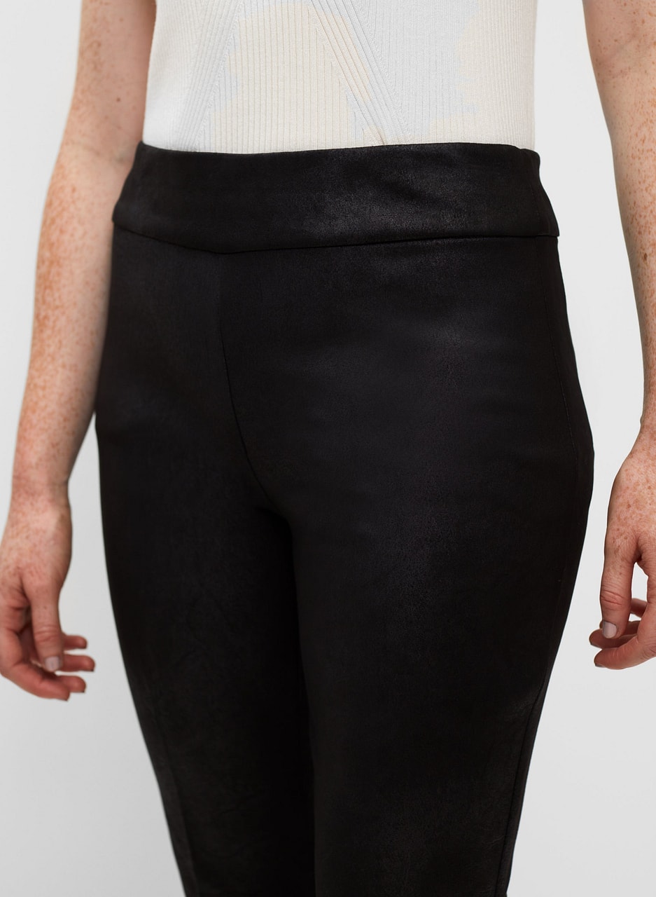 Madison Pull-On Faux Suede Pants