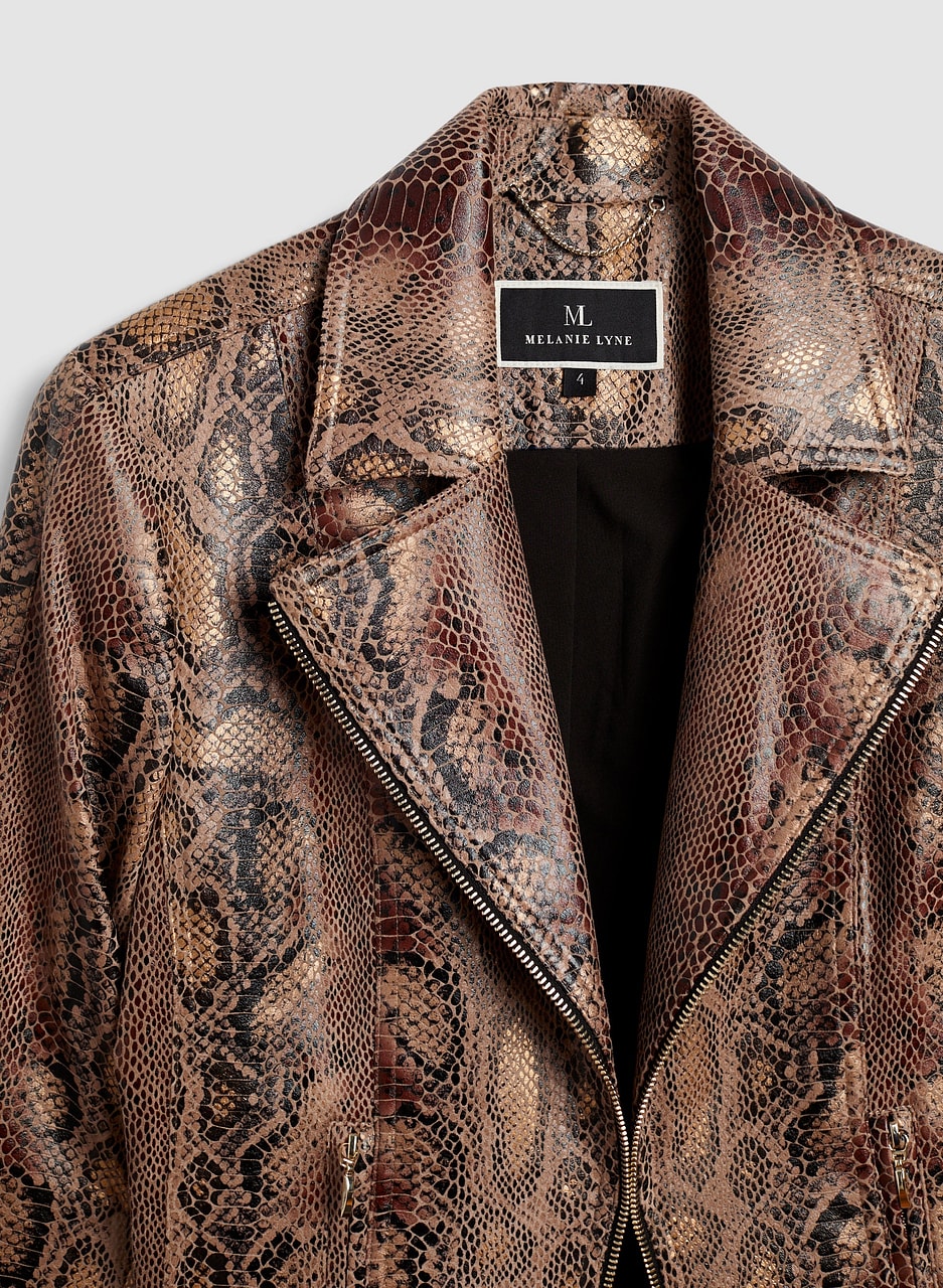 Snake Print Jacket