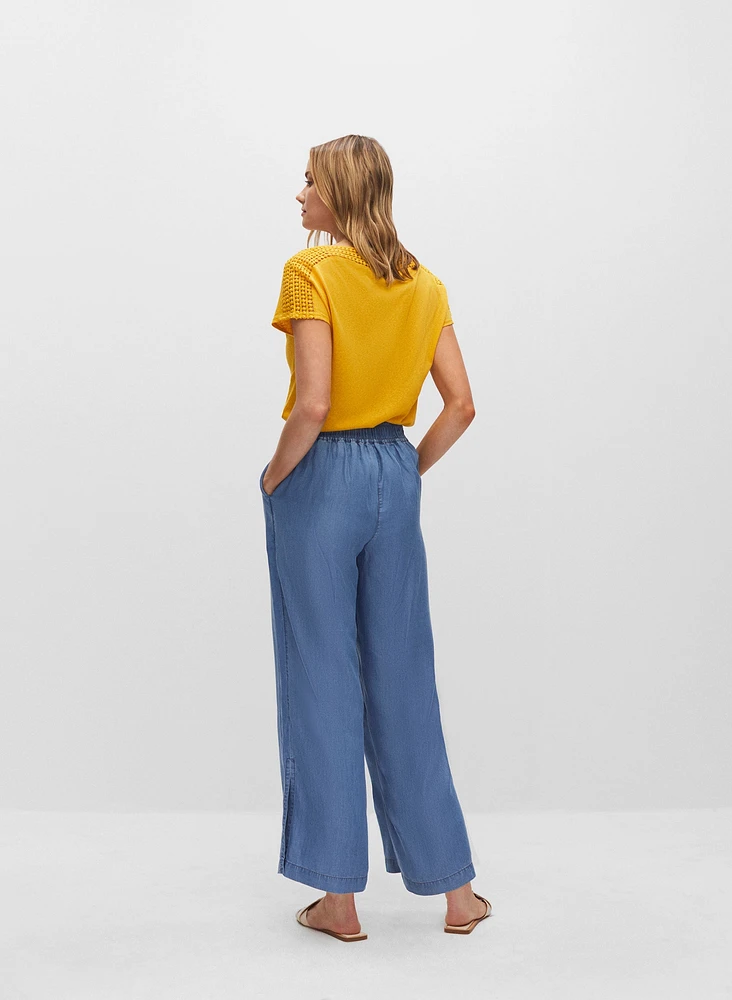 Tencel Culotte Pants