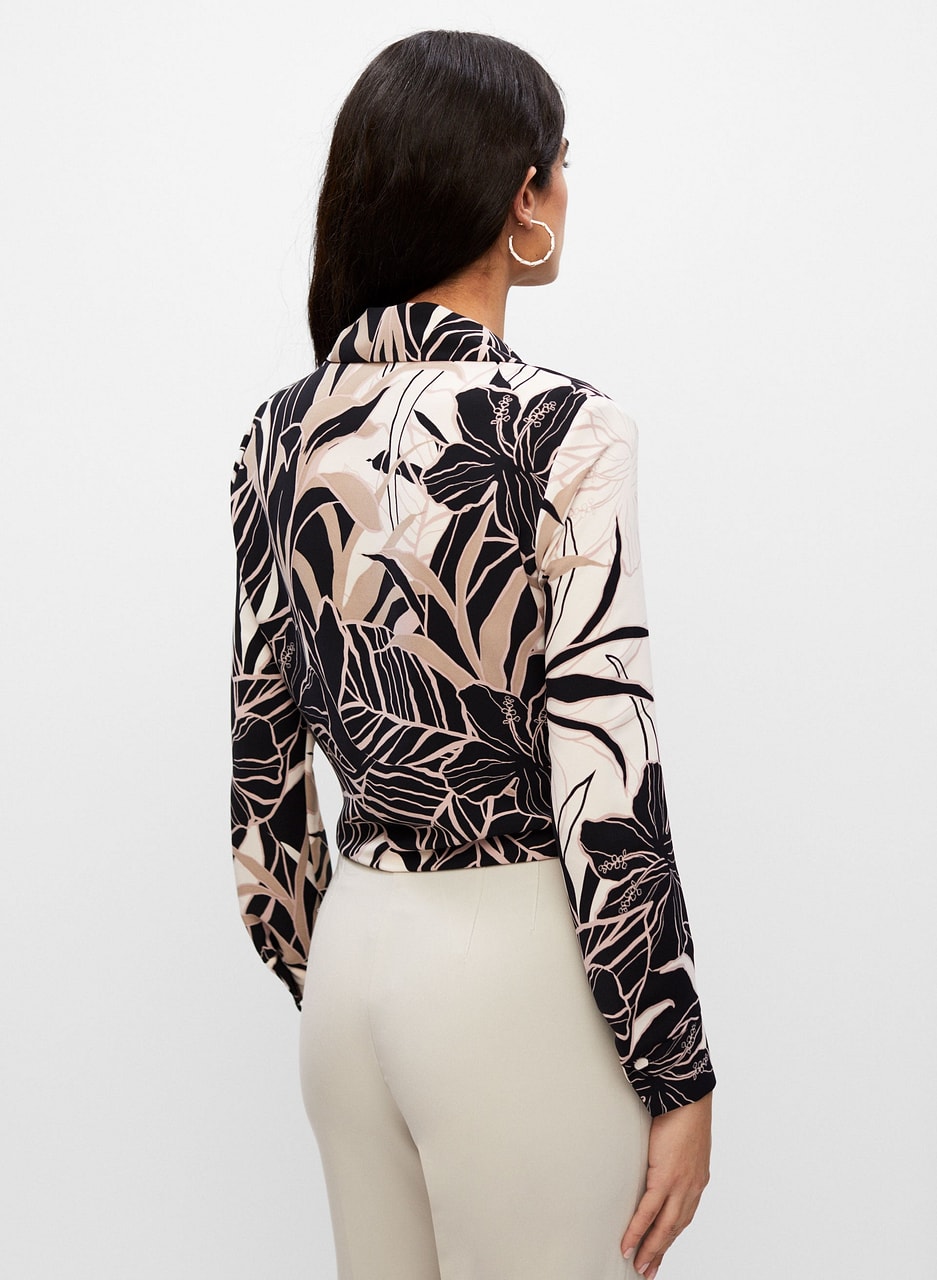 Joseph Ribkoff - Tropical Print Blouse