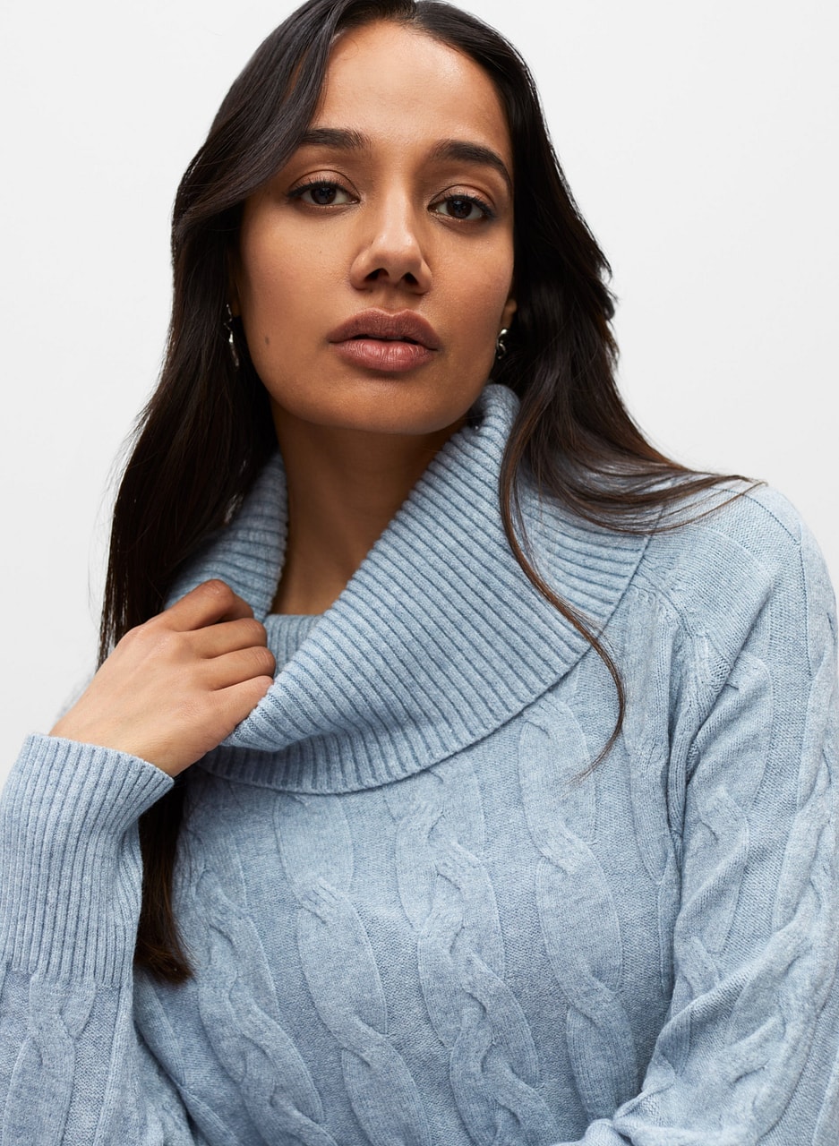 Cowl Neck Sweater