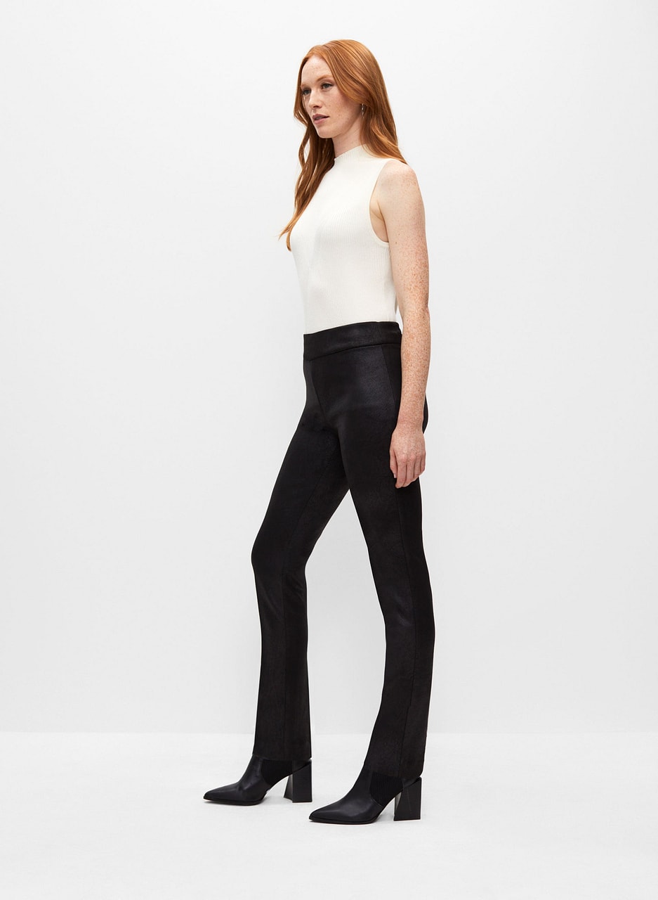 Madison Pull-On Faux Suede Pants