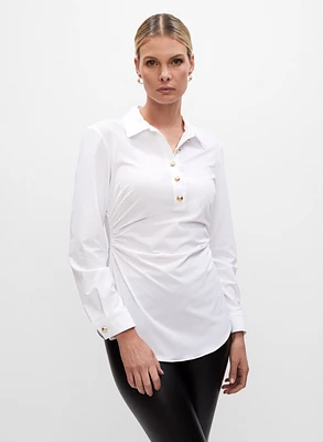 Joseph Ribkoff - Ruched Detail Blouse