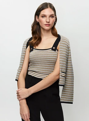 Striped Knit Cami