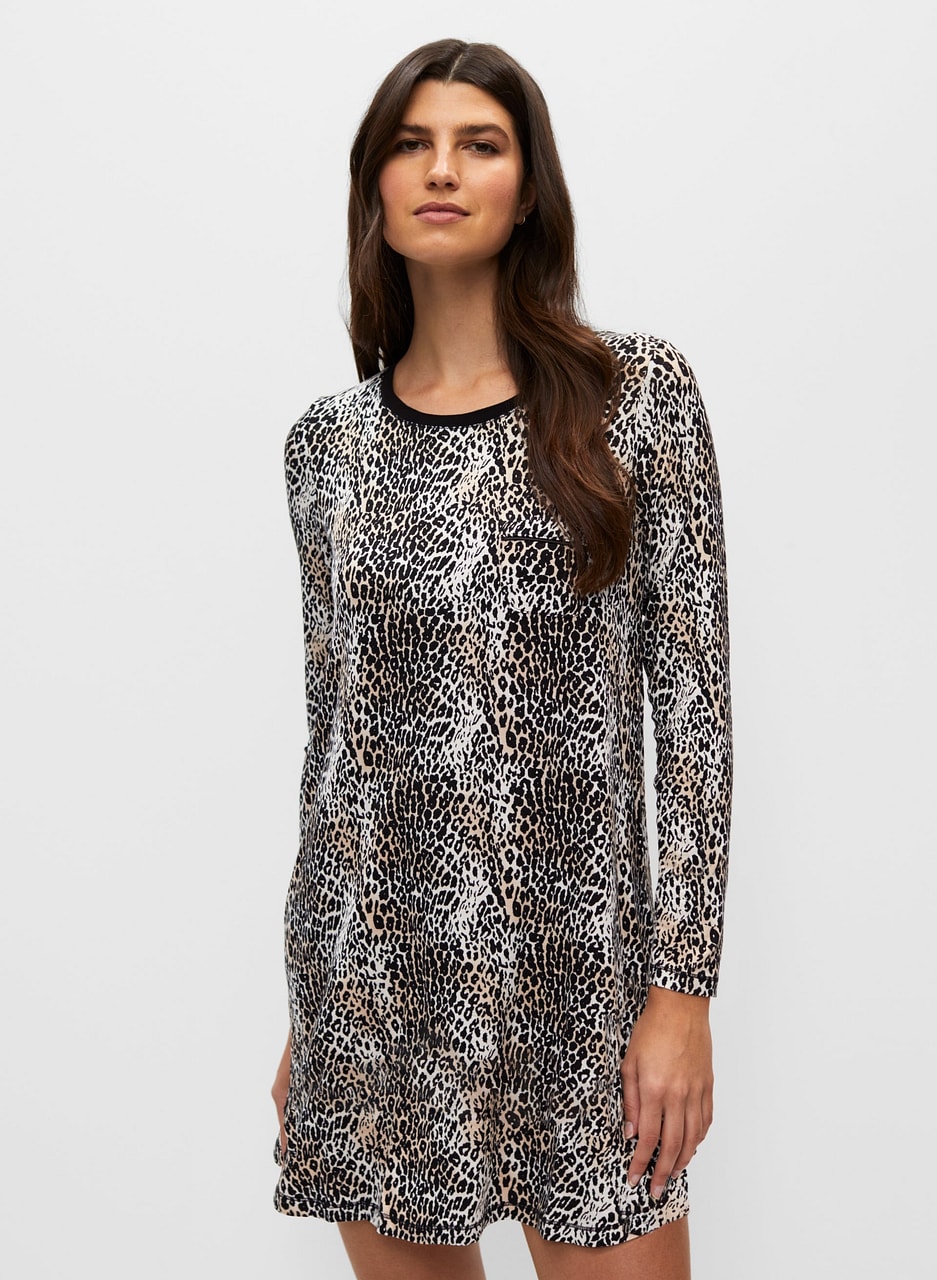 Animal Print Sleepshirt