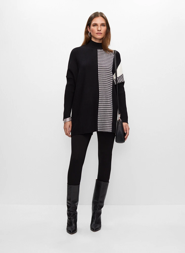 Frank Lyman - Houndstooth Motif Sweater