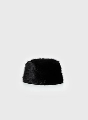 Vegan Fur Toque Hat