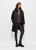 Vegan Down Quilted Coat