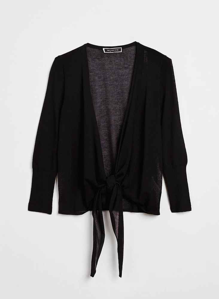 Tie Front Cardigan