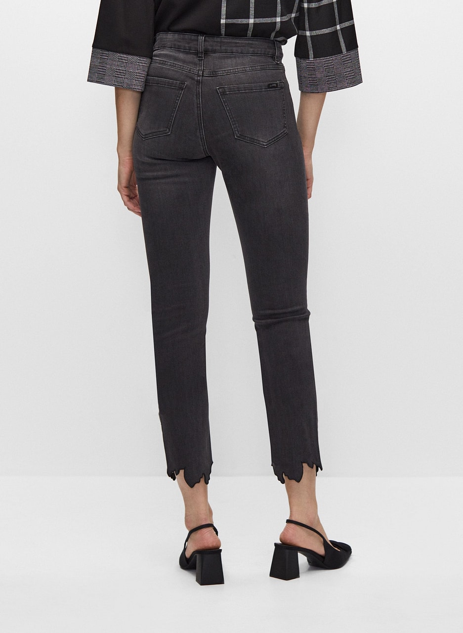 Joseph Ribkoff - Embellished Slim Leg Jeans