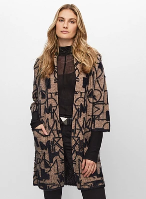 Joseph Ribkoff - Printed Open Front Cardigan