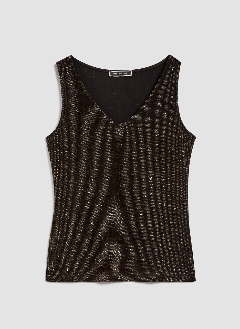 Glitter V-Neck Camisole