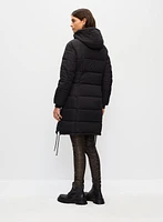 Vegan Down Quilted Coat