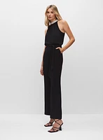 Adrianna Papell - Pearl Detail Jumpsuit