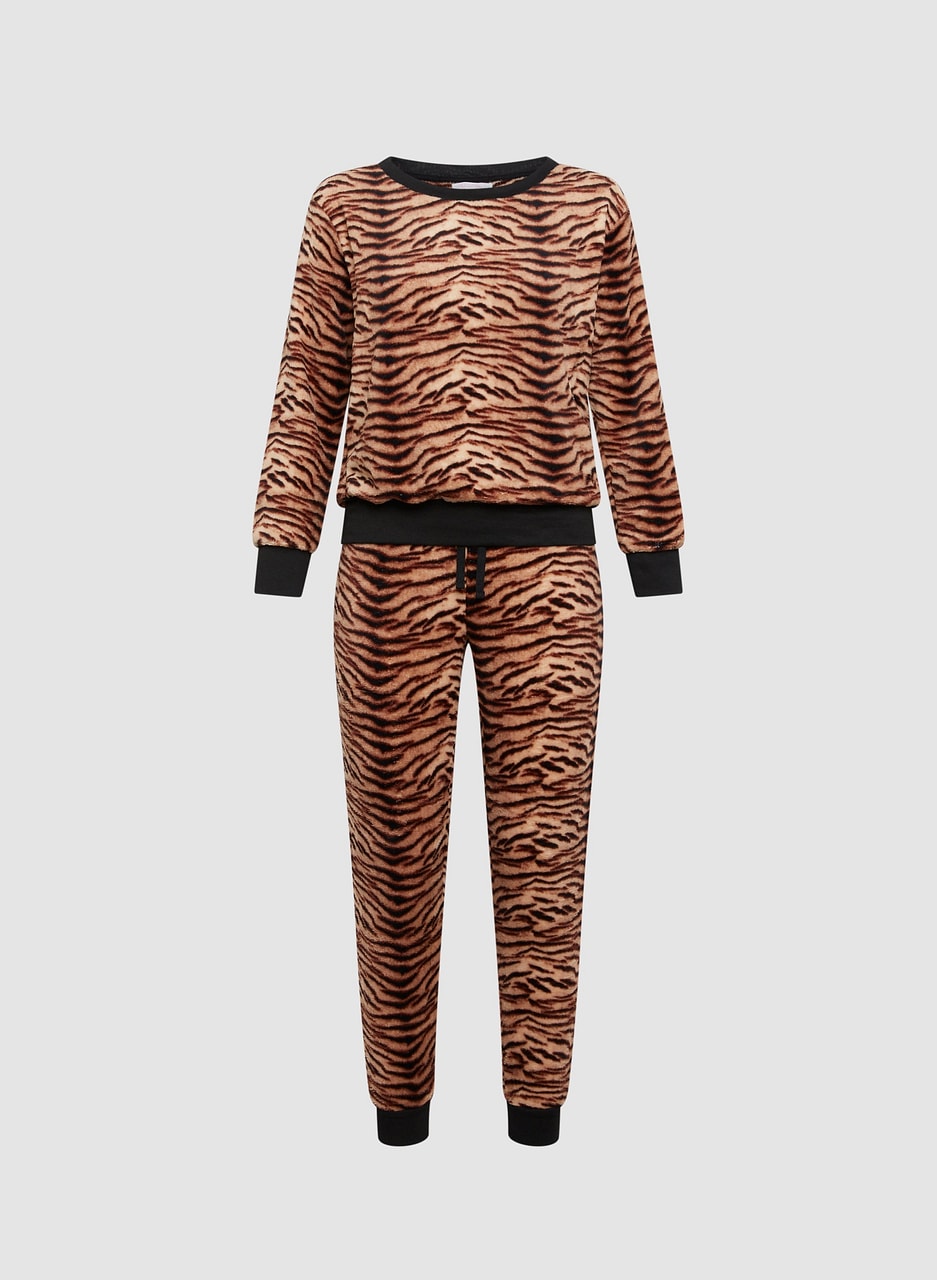 Animal Print Pyjama Set