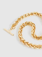 Basket Weave Chain Necklace