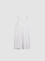Floral Dot Print Nightgown