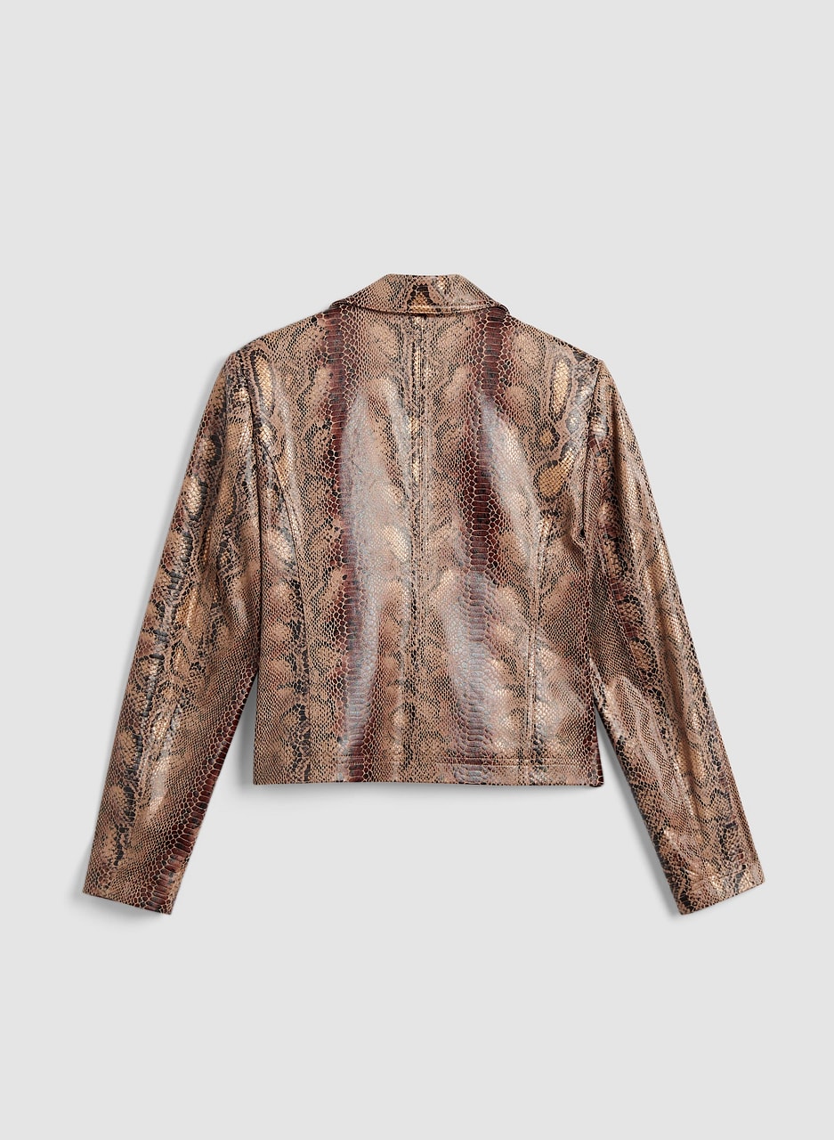 Snake Print Jacket