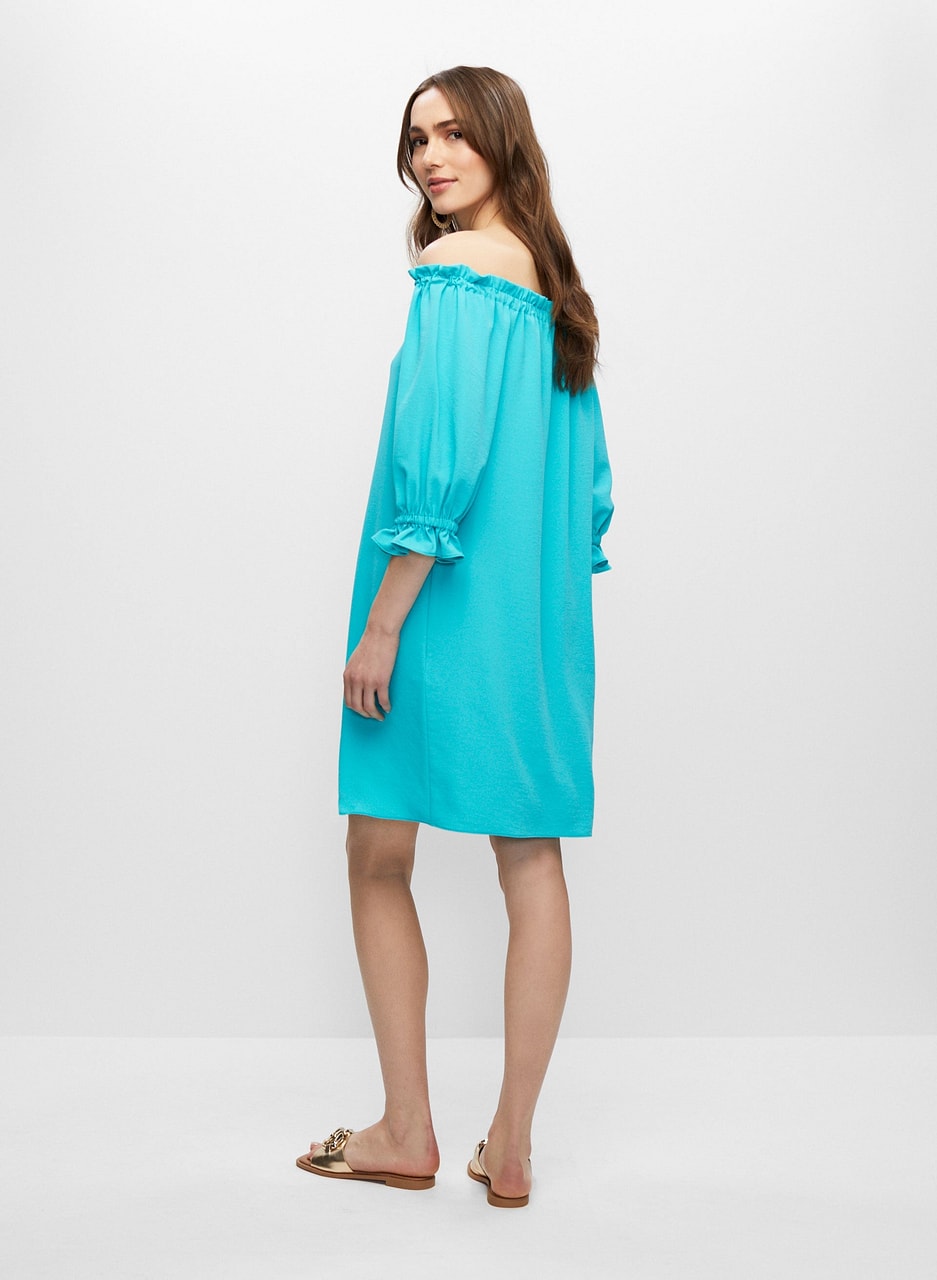 Joseph Ribkoff - Off-The-Shoulder Dress