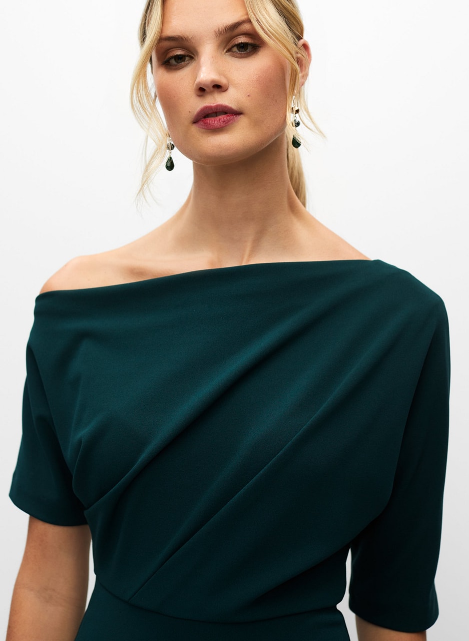 Asymmetric One-Shoulder Gown