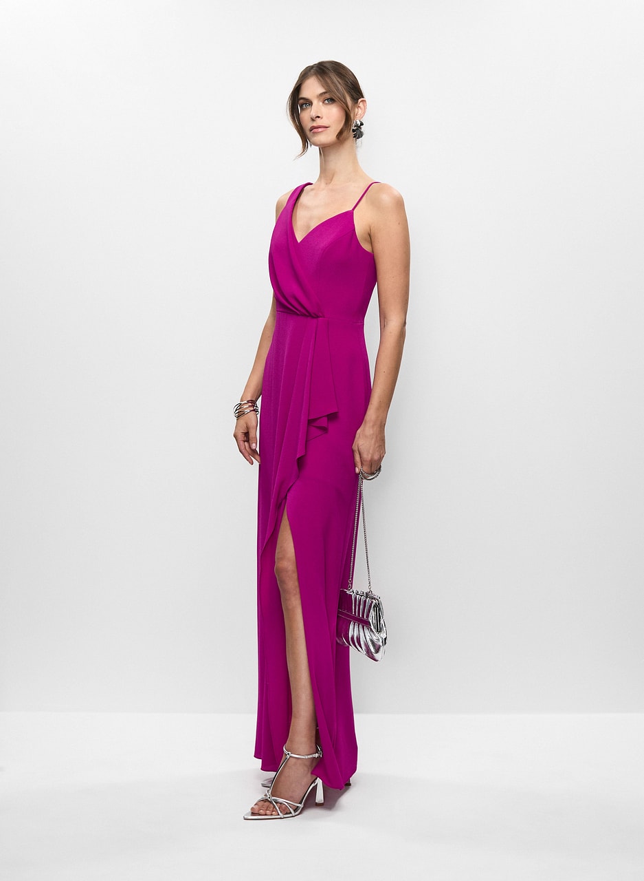 Asymmetric Evening Dress