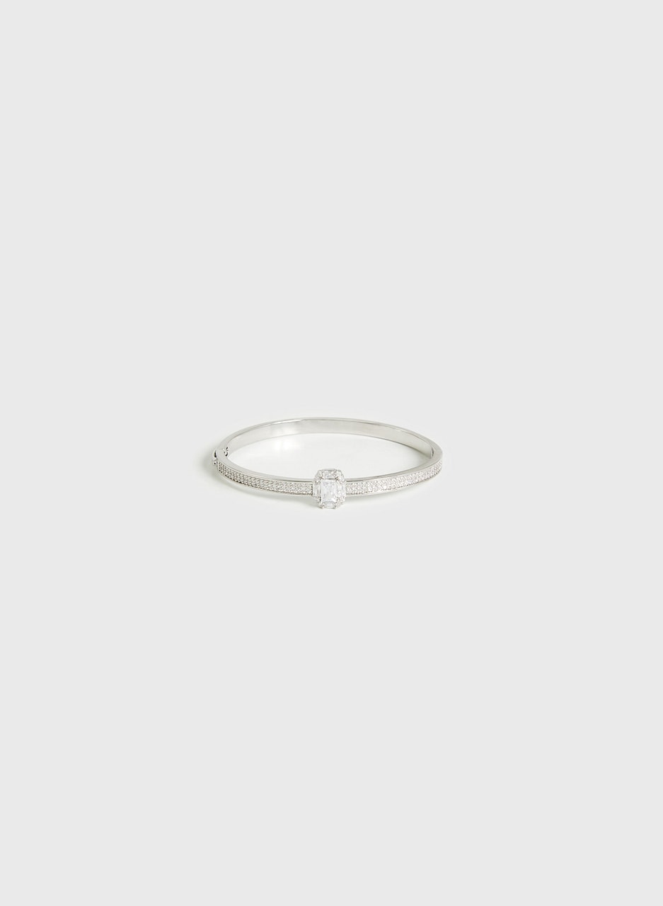 Crystal Detail Bangle Bracelet