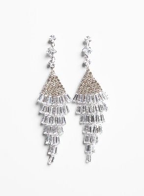 Crystal Chandelier Earrings