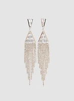 Cascading Crystal Earrings