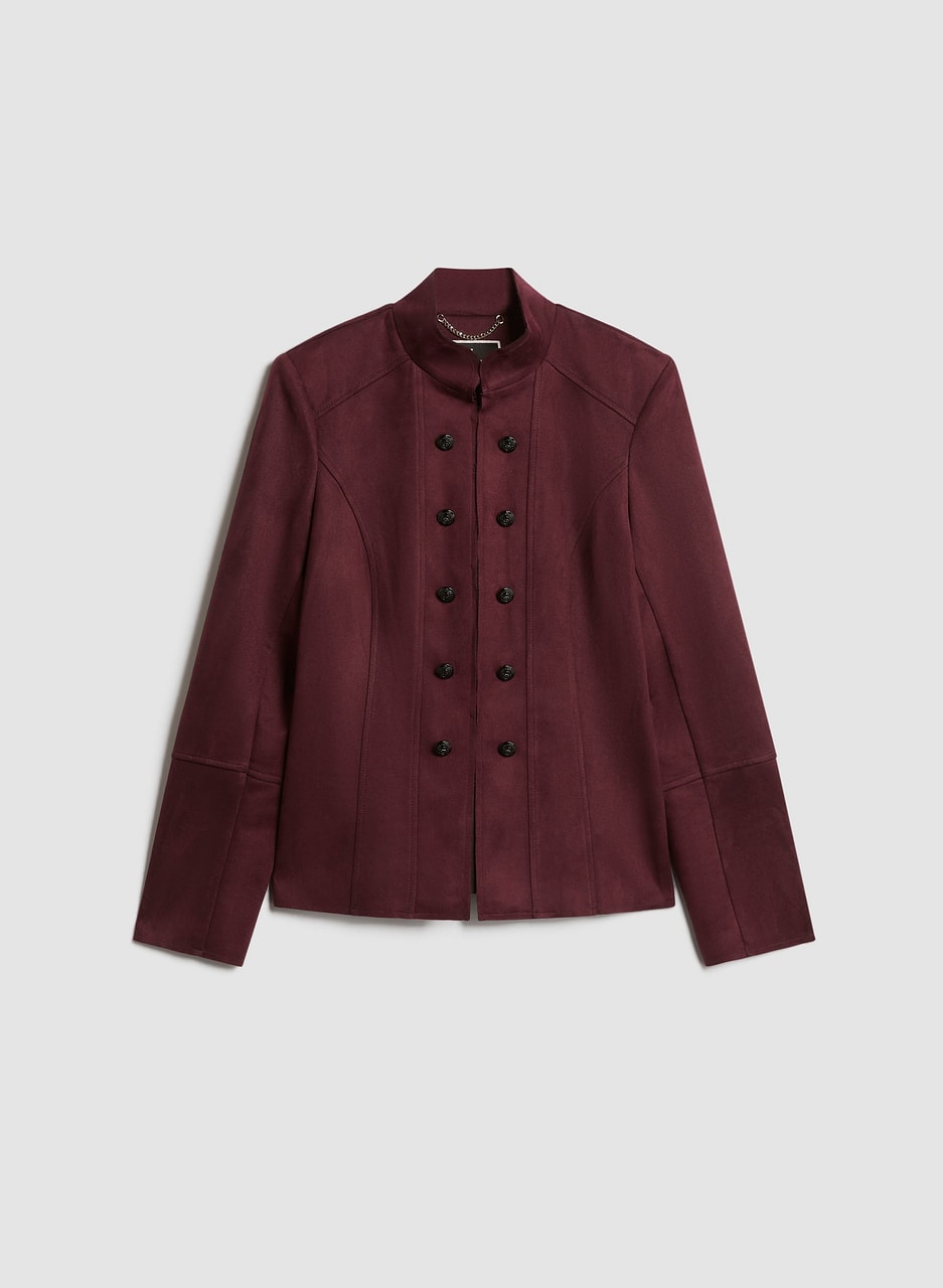 Structured Button Detail Jacket