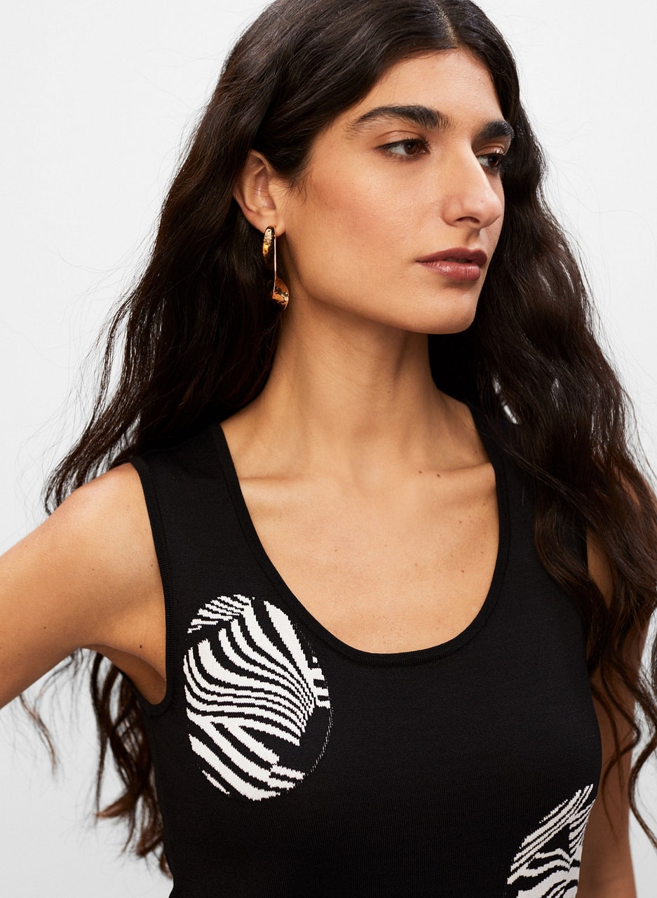 Joseph Ribkoff - Zebra Detail Cami