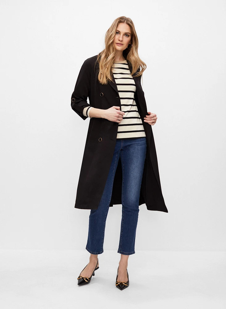 Double Breasted Trench Coat