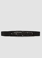 Stone Front Elastic Belt