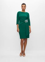 Joseph Ribkoff - Side Sash Detail Dress