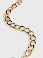 Large Chain Link Necklace