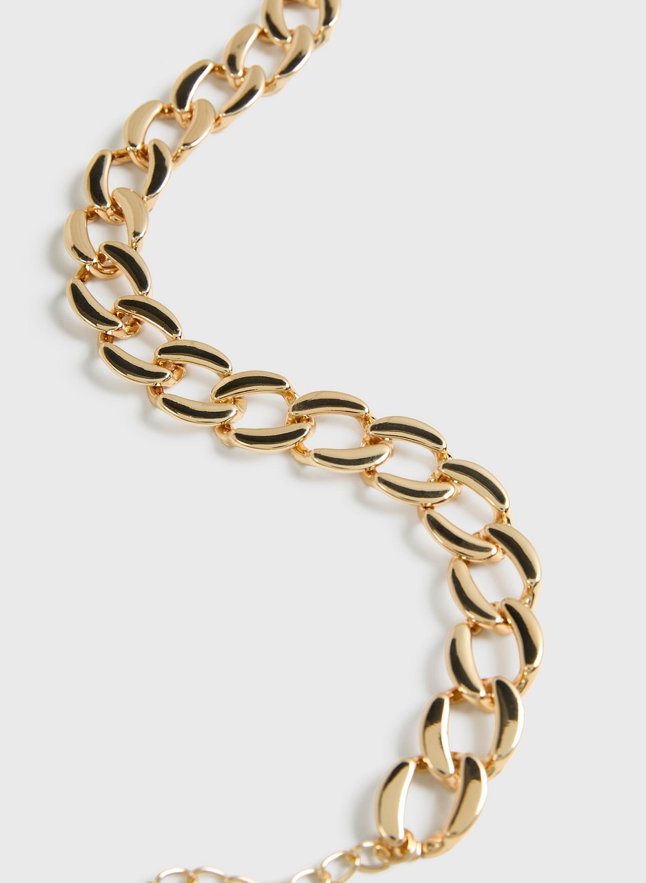 Large Chain Link Necklace