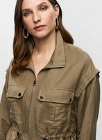 Short Zip Front Jacket