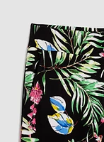 Tropical Print Palazzo Pants