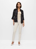 Joseph Ribkoff - Abstract Print Jacket