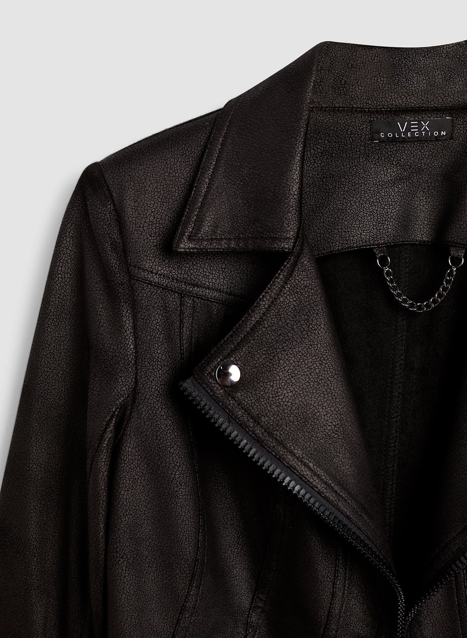 Vex - Bold Zipper Detail Jacket