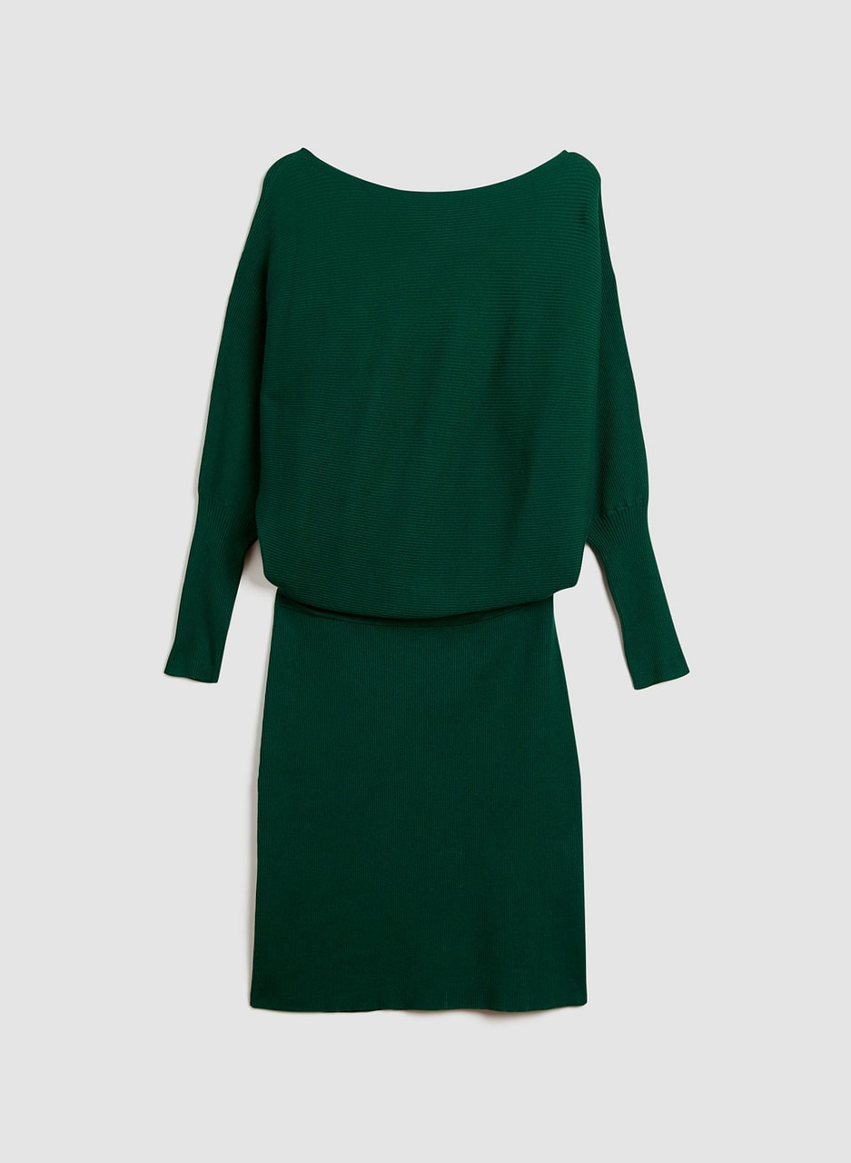 Dolman Sleeve Sweater Dress