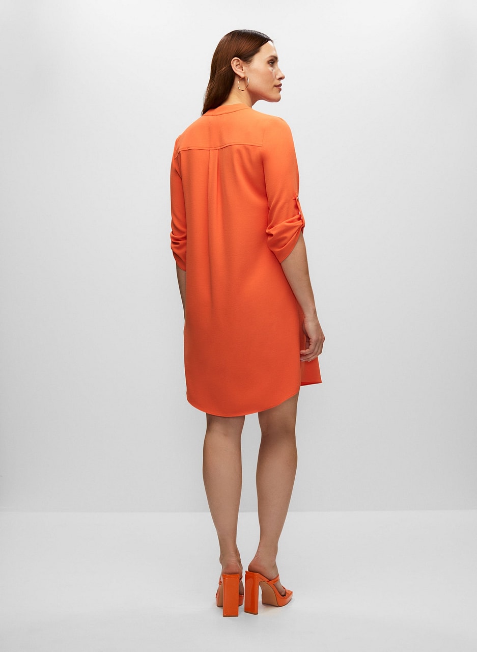 Joseph Ribkoff - Zip Front Shirt Dress