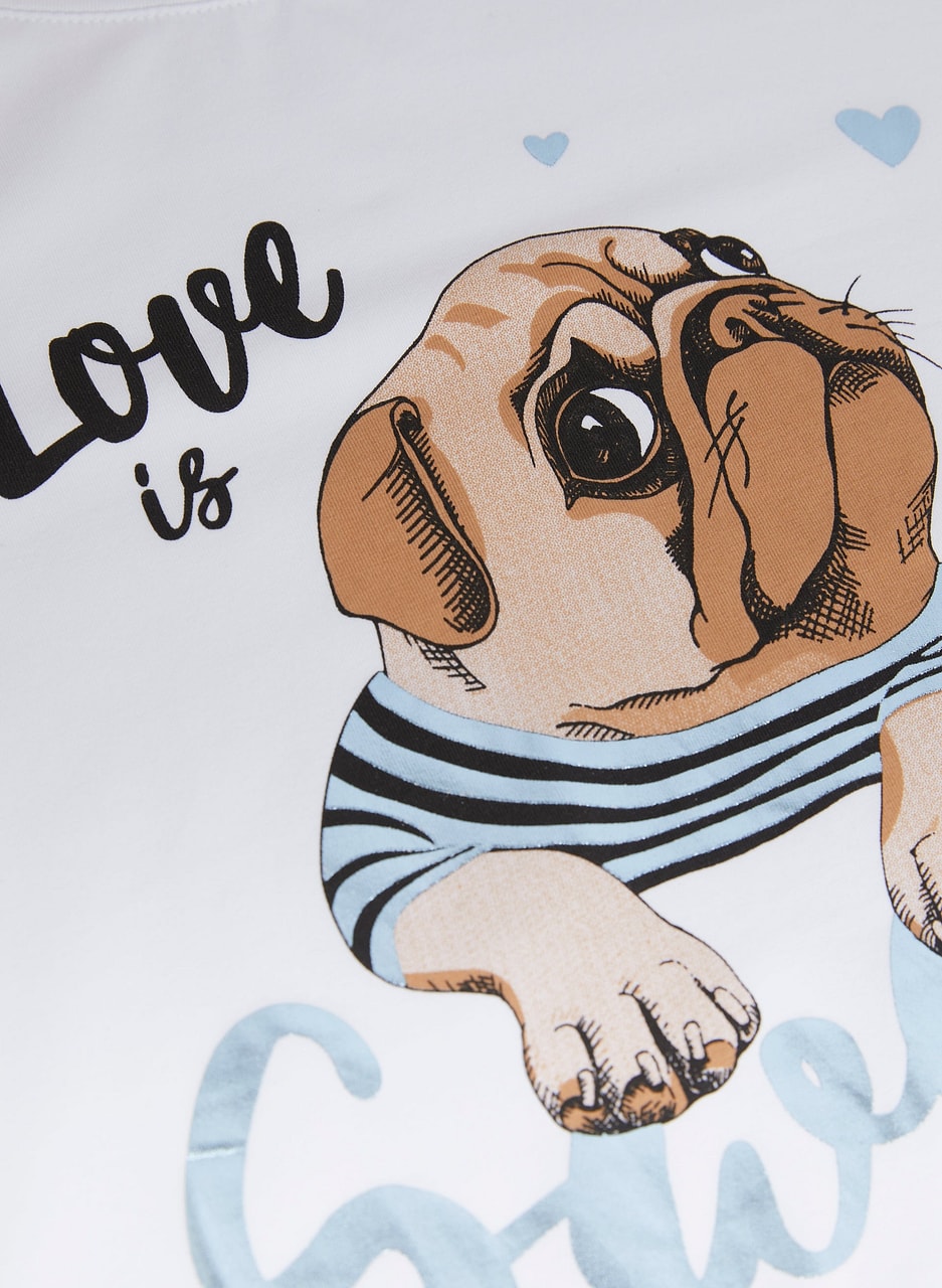 Dog Print T-Shirt