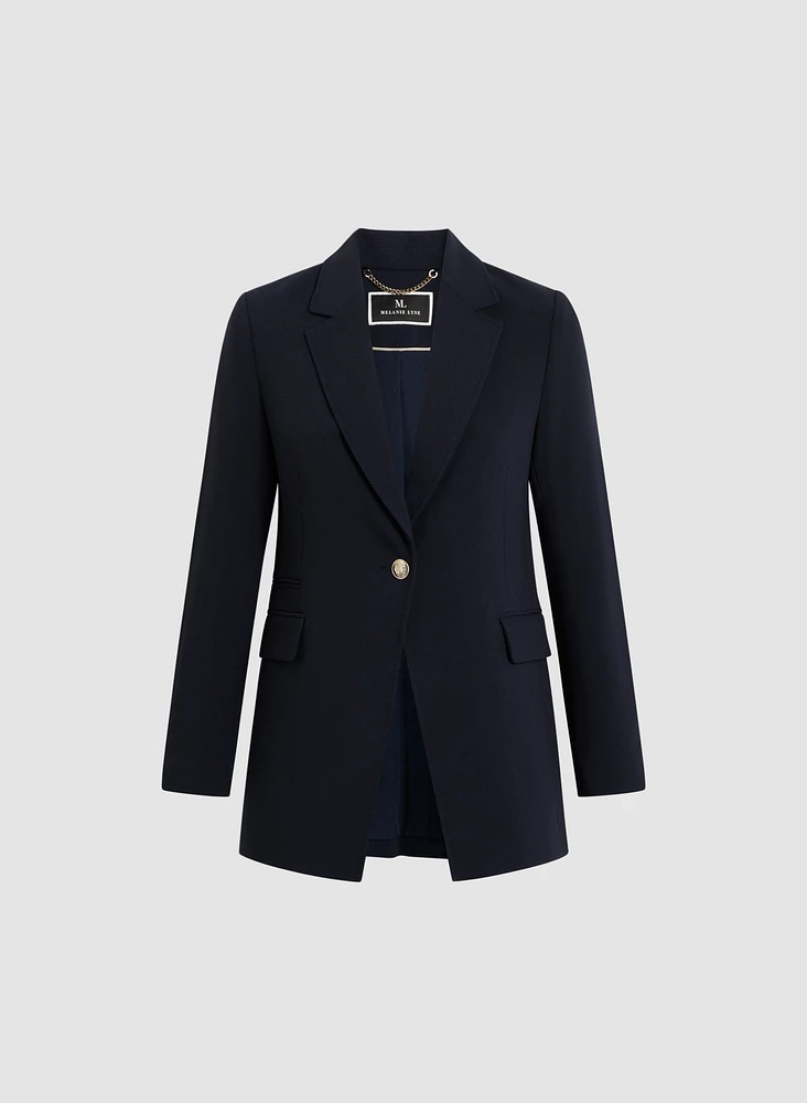 Single-Button Blazer