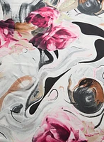 Marble & Roses Oblong Scarf